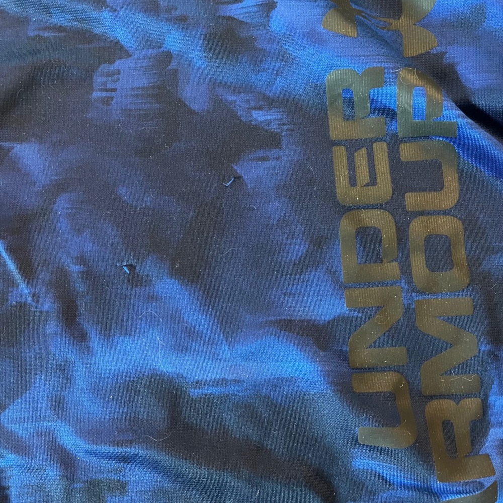Boys Under Armour UA Lot Hoodie Sweatshirt & T-Shirt Youth Medium - Picture 6 of 7